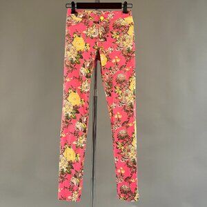 Only Women's Skinny Pants In Pink Size XS